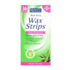 Beauty Formulas Aloe Vera Wax Strips depilačné pásiky na tvár a oblasť bikín 36 ks