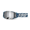 Okuliare 100% ARMEGA Goggle Albar - Silver Flash Mirror Lens