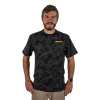 Tričko Mikbaits Black Camou - XXL