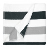 The One Towelling® Osuška 90x190 cm T1-STRIPE Anthracite 90 x 190 cm