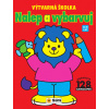 Výtvarná školka červená nalep a vybarvuj