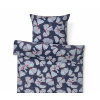 Tchibo - Posteľná bielizeň z česanej bavlny - farba: modrá