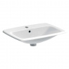 Geberit Selnova Square Umývadlo 60x45 cm, s prepadom, otvor na batériu, biela 500.307.01.7