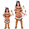 KOSTÝM INDIÁNKA INDIÁNKY KOSTÝM KARNEVALOVÝ PRE DIEVČATÁ HALLOWEEN 104
