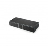COMPACTOR Úložný box na oblečenie pod posteľ URBAN 95 x 45 x v.18 cm, čierny, textilný