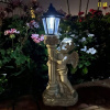 Malá dekorácia do záhrady - SOLÁRNE ZÁHRADNÉ LAMPY anjelská dekorácia záhradná dekorácia (Záhradné solárne lampy anjel dekorácie záhradné dekorácia)