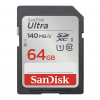 Karta SANDISK ULTRA SDXC 64GB 140MB/s UHS-I Class 10 (SDSDUNB-064G-GN6IN)