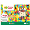 Blok farebný papier LESKLÝ Vystrihovač HAPPY COLOR A4 10 listov