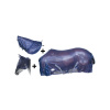 Deka proti hmyzu Viana Umbria Equitazione, s krkem a maskou, navy Délka zad: 155 cm