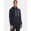 Dámska mikina Under Armour Rival Fleece FZ Hoodie Čierna MD