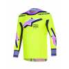 Dres SUPERTECH VISTA, ALPINESTARS (žlutá fluo/fialová/černá, vel. M)