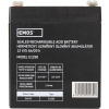 Emos B9679, bezúdržbový olovený akumulátor 12 V/5Ah, faston 6,3 mm B9679