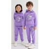 Teplaková súprava - H&M Detské dráhy veľkosti 98 biela, fialová (H&M Tracksuit Joggerssa R.98 Violet Snoopy)