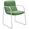 LD Seating Designové kreslo FLEXI LOUNGE, FL-M-Q-N0, bílá podnož