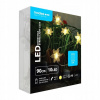 Modee Lighting LED dekorácia 10 LED 90cm vločky 2xAA batérie