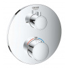 Grohe Grohtherm Termostatická vaňová batéria na 2 spotrebiče, chróm 24077000-GR
