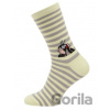 Detské ponožky Krtko: Pruhy (EU 41-46)
