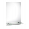 Aqualine Zrkadlo s policou 50x70cm, vrátane závesov SPH 22429-01