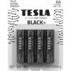 TESLA BLACK+ alkalická baterie AA (LR06, tužková, blister) 4 ks 14060420