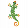 Záhradná figúrka - Inšpiratívna sochárka Gecko pre záhradu v kúpeľni (Inšpirujúca socha Gecko pre vašu záhradu v kúpeľni)