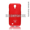 Silikónový obal Samsung Galaxy S III – Jelly Glittery červená