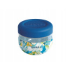 Quokka Bubble Plastová nádoba na jedlo blue Peonies 500 ml