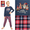 Pyžamo, župán - Cornette pyžamá veľkosti 134 Červená, námornícka modrá, viacnásobná (Pink pyžamo pre dve -kusové dievča 122)