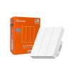 Inteligentný nástenný vypínač SONOFF SwitchMan M5 Zigbee, 3-tlačitkový, modulárna verzia, biely (ZBM5-3C-80W)
