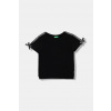 Detské tričko United Colors of Benetton 3P4ZC10QH.G.seasonal čierna 150