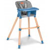 LIONELO Jídelní židlička Koen 2v1 Blue Sky