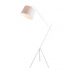 ACA DECOR Stojacia lampa ANDALÚZIA max. 60W/E27/230V/IP20, biela