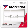 Vrchné obaly TECNIFIBRE CONTACT SLIM OVERGRIP Biele 0,4 mm 3 ks