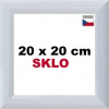 BFHM Alaska hliníkový rám 20x20cm - strieborný