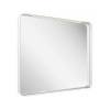 RAVAK STRIP I zrkadlo 800x700 mm,rám Biely s osvetlením X000001567