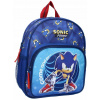 Predškolský batoh viackomorový Sonic the Hedgehog Vadobag pre chlapcov, dievčatá, modrý