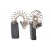 Asein 0131J Náhradní uhlíky (2ks) pro stroje BOSCH (6,4 x 10 x 19 mm), typ 18