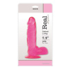 Dildo-JELLY DILDO REAL RAPTURE PINK 7,5