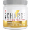 PhD Nutrition PhD Charge Pre-Workout 300 g - citronový sorbet
