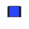 TvojRegal Kovová dielenská skrinka rohová veľká Farebné prevednie: Modrá