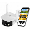 VONKAJŠIA IP KAMERA 4MPx WiFi PANORAMICKÁ 180° ŠIROKOUHLÁ AUDIO LUXTORN