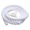 Trubice pre káble Connect IT trubice pro vedení kabelů WINDER bílá / 2.5m x 20mm CI-679