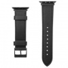 Remienok FIXED Leather Strap pre Apple Watch 42/44/45 mm čierny FIXLST-434-BK