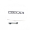 Bruder 42506 Kapota pre policajné Jeep Wrangler Rubicon