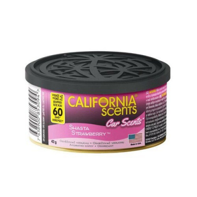 California Car Scents osviežovač vzduchu Shasta Strawberry 42g 60 dní