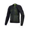 Bunda TROOP-AIR, ALPINESTARS (čierna/žltá fluo, veľ. M)