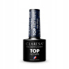 Claresa Gél lak Top No Wipe Glitter Blue 5 g