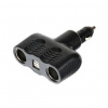 Zástrčka zapaľovača - rozdvojka 12 / 24 V + USB Lampa