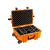 B-W Outdoor Case Type 6700 s divider system orange