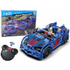 Stavebnica Modré Športové Auto na Diaľkové Ovládanie, 585 Dielikov CADA