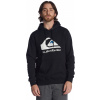 pánska mikina QUIKSILVER BIG LOGO HOOD Black - KVJ0 M